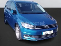 Azul Usado 2020 VW Touran Advance Monovolumen | 23.000 € (Precio justo)
