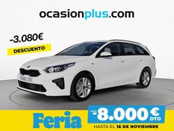 Blanco Usado 2021 Kia Ceed Familiar | 17.500 € (Precio justo)