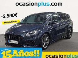 Azul Usado 2021 Ford S-MAX ST-Line Monovolumen | 25.910 € (Precio justo)