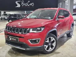 Rojo Usado 2017 Jeep Compass Limited SUV | 18.999 € (Buen precio)