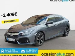 Gris Usado 2017 Honda Civic Prestige Utilitario | 22.400 € (Caro)