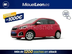Rojo Usado 2023 Peugeot 108 Active Utilitario | 11.985 € (Un poco caro)