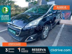 Negro Usado 2016 Peugeot 5008 Allure Monovolumen | 6490 € (Buen precio)