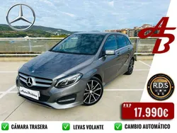 Plateado Usado 2016 Mercedes B200 Monovolumen | 17.990 € (Precio justo)