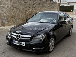Negro Usado 2013 Mercedes C250 Coupe | 13.900 € (Buen precio)