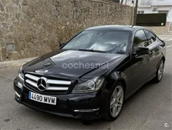 Negro Usado 2013 Mercedes C250 Coupe | 15.900 € (Precio justo)