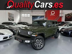 Verde Usado 2024 Jeep Wrangler Unlimited Sahara SUV | 59.400 € (Precio justo)