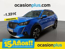 Azul Usado 2021 Peugeot 2008 Allure SUV | 14.650 € (Precio justo)