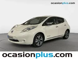 Blanco Usado 2014 Nissan Leaf Tekna Utilitario | 8900 € (Precio justo)