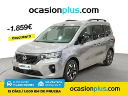 Gris Usado 2022 Nissan Townstar N-Connecta Monovolumen | 20.450 € (Precio justo)