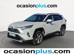 Blanco Usado 2019 Toyota RAV4 Hybrid Luxury SUV | 26.355 € (Precio justo)