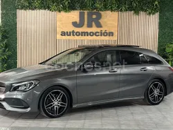 Gris / plata Usado 2017 Mercedes CLA220 Shooting Brake Familiar | 19.500 € (Precio justo)