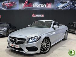 Gris / plata Usado 2017 Mercedes C220 Descapotable | 27.990 € (Precio justo)