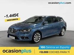 Azul Usado 2019 Renault Mégane GrandTour Zen Familiar | 14.550 € (Precio justo)
