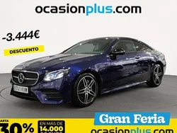 Azul Usado 2018 Mercedes E300 Coupe | 34.446 € (Buen precio)