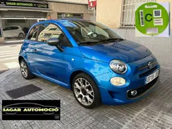 Azul Usado 2017 Fiat 500 S Utilitario | 10.750 € (Precio justo)