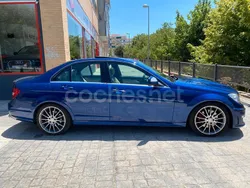 Azul Usado 2007 Mercedes C350 Avantgarde Berlina | 15.500 €