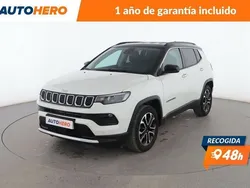 Blanco Usado 2022 Jeep Compass Limited SUV | 21.799 € (Precio justo)