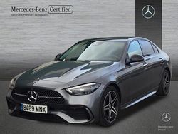 Gris selenita Usado 2024 Mercedes C220 Berlina | 46.900 € (Precio justo)