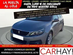 Gris Usado 2020 Peugeot 308 Active Familiar | 10.590 € (Precio justo)