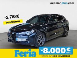 Negro Usado 2022 Alfa Romeo Stelvio Sprint SUV | 30.450 € (Caro)