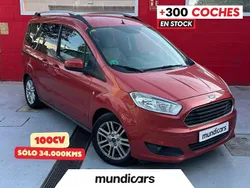 Naranja Usado 2015 Ford Tourneo Courier Titanium Monovolumen | 12.890 € (Precio justo)