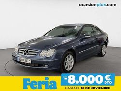 Azul Usado 2005 Mercedes CLK270 Elegance Coupe | 10.490 € (Precio justo)