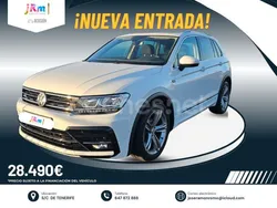Blanco Usado 2018 VW Tiguan SUV | 28.490 €