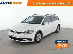 Blanco Usado 2018 VW Golf VII Familiar | 14.699 € (Precio justo)