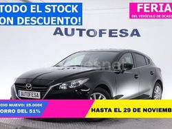 Negro Usado 2016 Mazda 3 Style Berlina | 12.850 € (Buen precio)