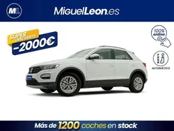Blanco Usado 2021 VW T-Roc Advance SUV | 21.985 € (Precio justo)