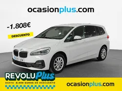 Blanco Usado 2020 BMW 216 Gran Tourer Monovolumen | 19.890 € (Un poco caro)