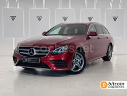 Rojo Usado 2020 Mercedes E300 Familiar | 32.900 € (Precio justo)