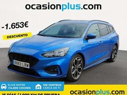 Azul Usado 2021 Ford Focus ST-Line Familiar | 16.082 € (Precio justo)