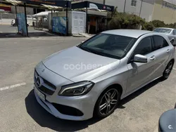 Gris / plata Usado 2017 Mercedes A200 AMG line Berlina | 19.500 € (Caro)