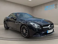 Negro Usado 2016 Mercedes SLC200 Descapotable | 25.990 € (Precio justo)