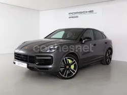 Gris cuarcita metalizado Usado 2019 Porsche Cayenne Turbo S SUV | 108.200 € (Precio justo)