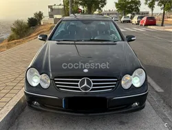 Negro Usado 2004 Mercedes CLK500 Avantgarde Coupe | 7900 € (Precio justo)