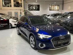 Azul Usado 2021 Audi A3 Sportback e-tron S-Line Berlina | 27.990 € (Precio justo)
