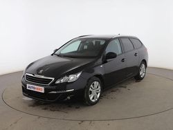 Negro Usado 2017 Peugeot 308 Style Familiar | 11.699 € (Precio justo)