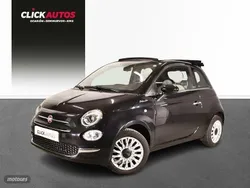 Negro Usado 2022 Fiat 500 Dolcevita Descapotable | 12.300 € (Precio justo)