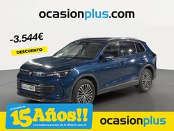 Azul Usado 2024 VW Tiguan Life SUV | 38.990 € (Un poco caro)