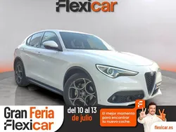 Blanco Usado 2022 Alfa Romeo Stelvio Sprint SUV | 27.490 € (Precio justo)