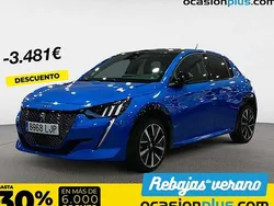Azul Usado 2020 Peugeot 208 GT-line Utilitario | 16.319 € (Caro)