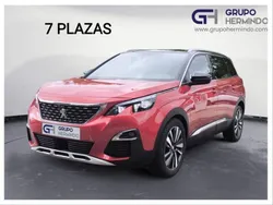 Rojo Usado 2020 Peugeot 5008 GT Monovolumen | 26.500 € (Precio justo)