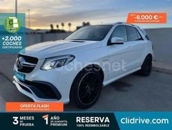 Blanco Usado 2015 Mercedes GLE63 AMG SUV | 52.190 € (Precio justo)