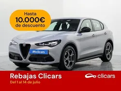 Gris Usado 2024 Alfa Romeo Stelvio Sprint SUV | 33.890 € (Super precio)