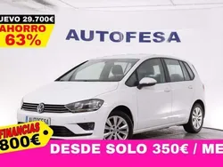 Blanco Usado 2014 VW Golf Sportsvan Edition Monovolumen | 10.850 € (Buen precio)