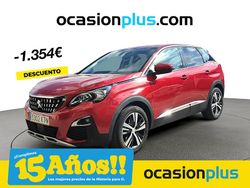 Rojo Usado 2019 Peugeot 3008 Allure SUV | 14.900 € (Precio justo)