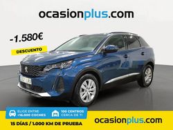 Azul Usado 2021 Peugeot 3008 Style SUV | 17.390 € (Precio justo)